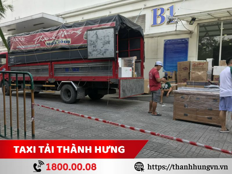 Dịch vụ cho thuê xe tải chở hàng thùng dài 6m uy tín, giá rẻ Thành Hưng
