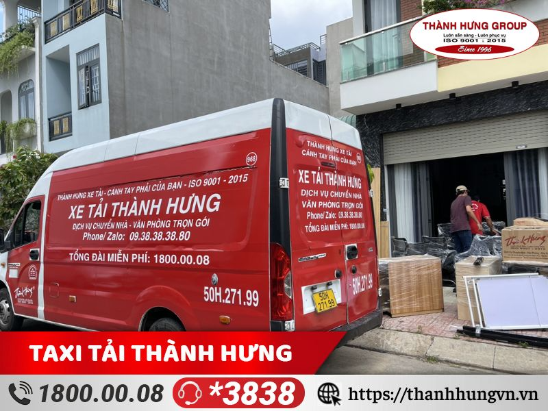 Thành Hưng là đơn vị tiên phong trong lĩnh vực dịch vụ taxi tải tại TPHCM