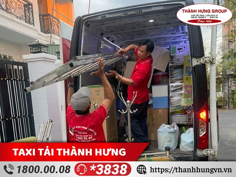 Taxi tải Thành Hưng chuyên cung cấp dịch vụ vận chuyển hàng hóa tại TPHCM đi nội thành/ngoại thành, liên tỉnh, Bắc Nam