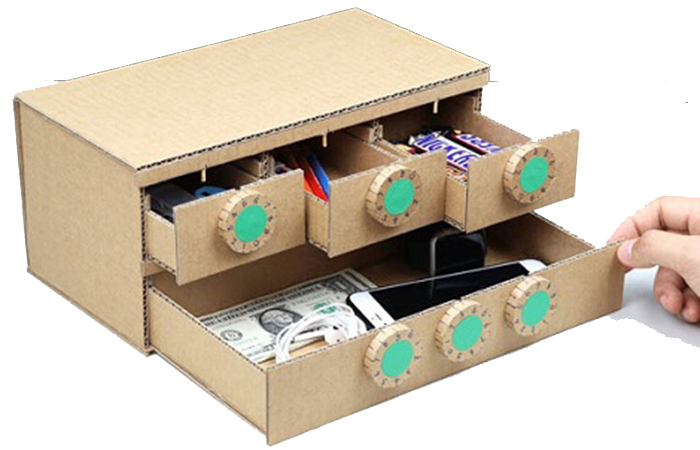 15 cách tái chế thùng carton cũ đơn giản và tiện ích