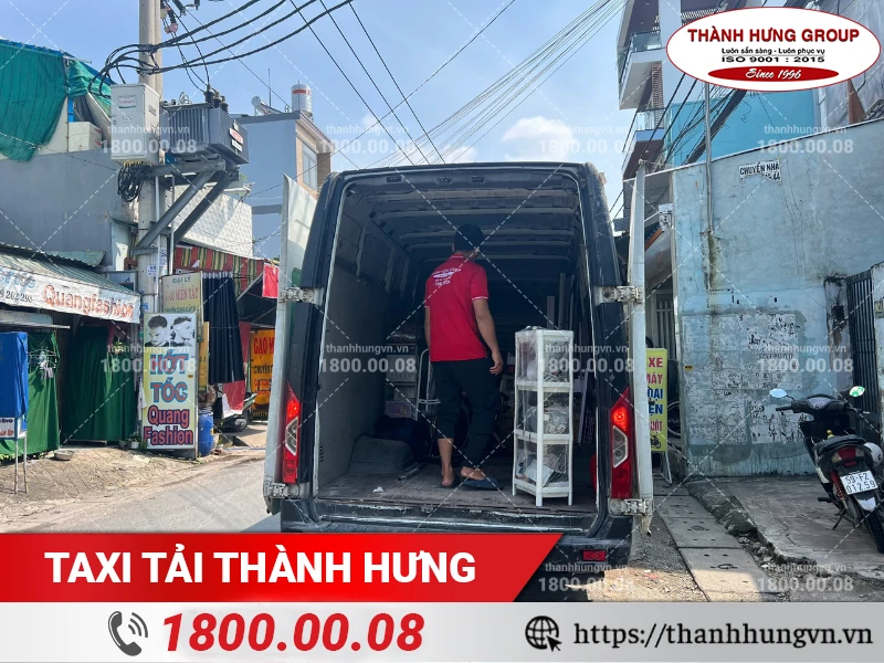 Sắp xếp đồ đạc được đóng gói một cách khoa học