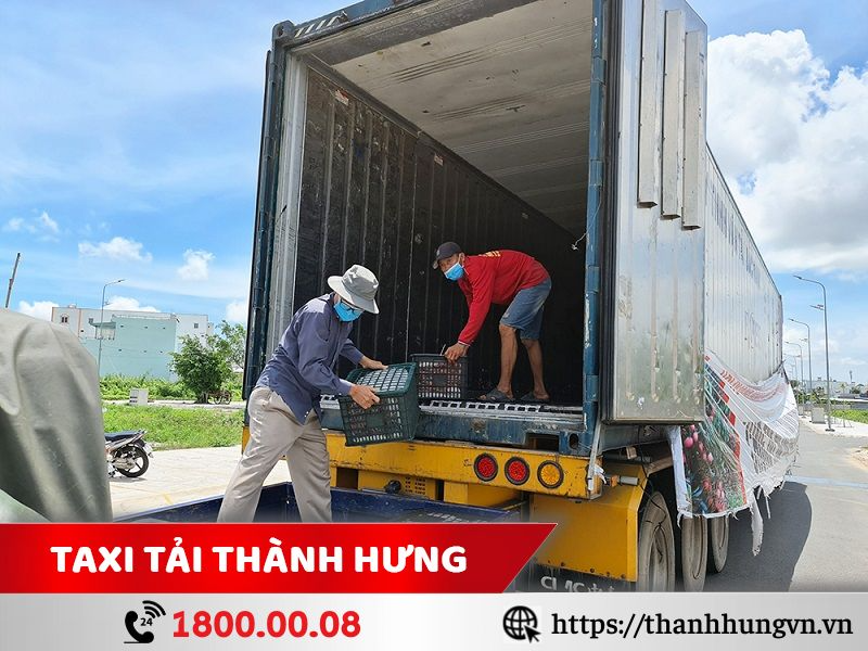 Những mặt hàng vận chuyển bằng xe tải thùng dài 6m 