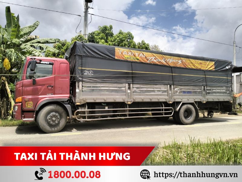 Dịch vụ thuê xe tải chở hàng thùng dài 6m đi tỉnh