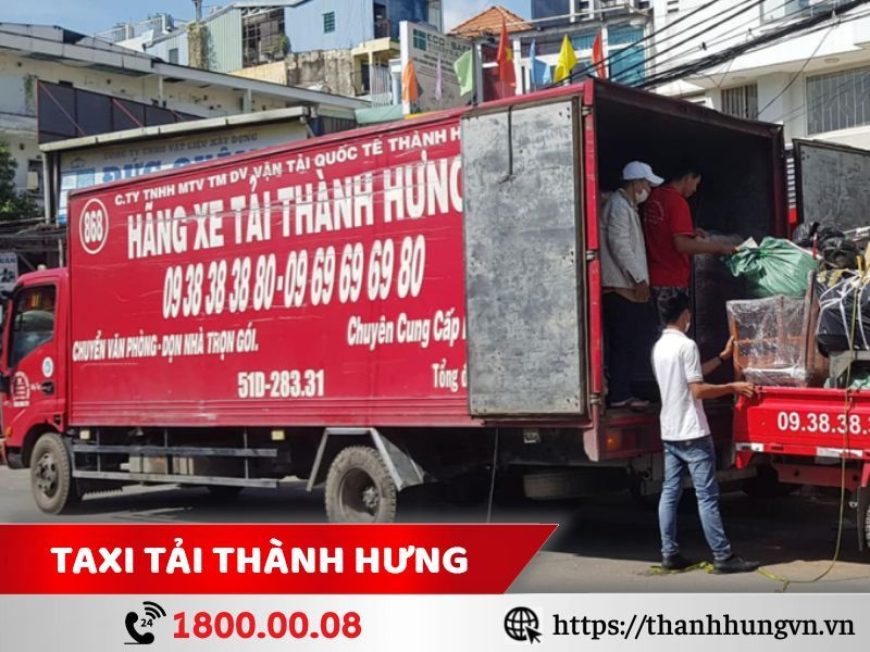 Giải pháp cho thuê taxi tải 2.5 tấn chở hàng tại Thành Hưng