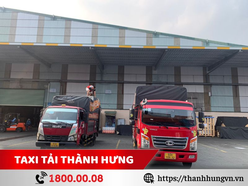 Dịch vụ cho thuê xe tải 6 tấn chở hàng uy tín Thành Hưng