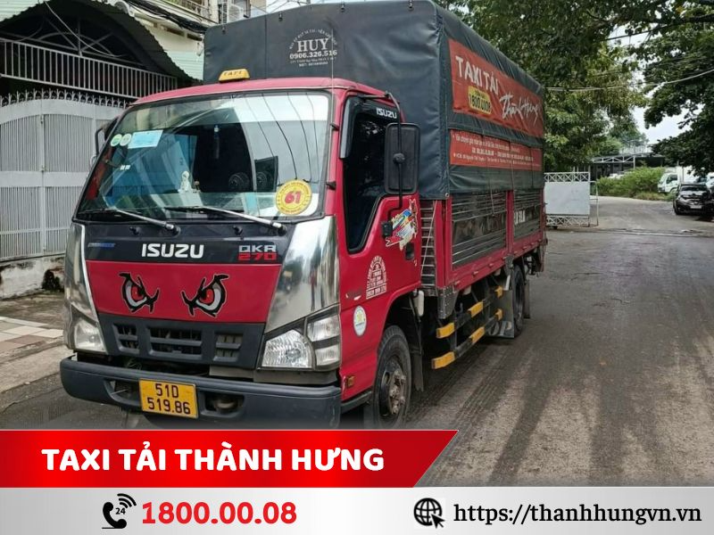 Dịch vụ cho thuê xe tải chở hàng Bình Phước giá rẻ uy tín Thành Hưng
