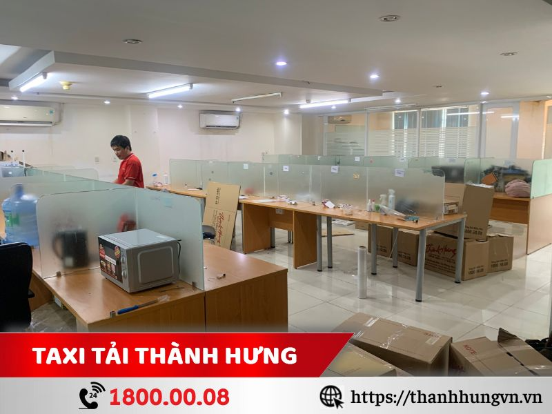 Dịch vụ chuyển văn phòng quận 11 trọn gói giá rẻ Thành Hưng