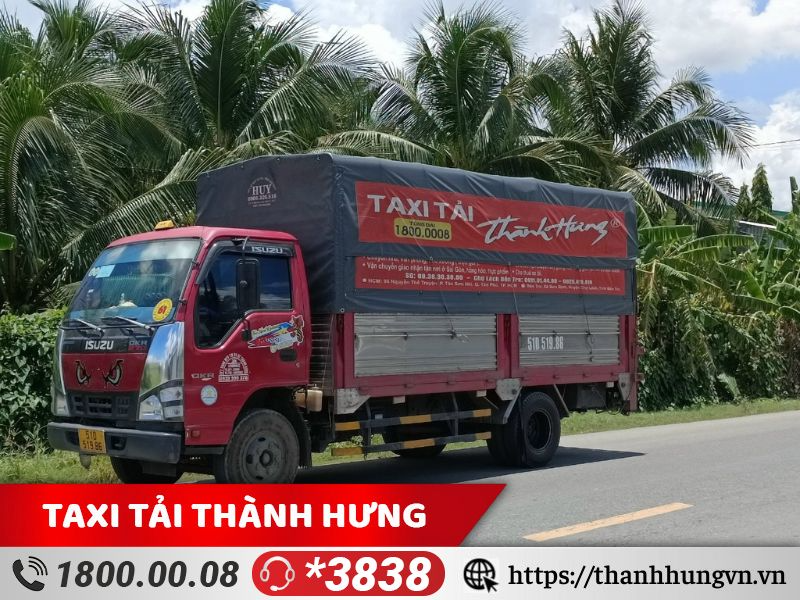 Dịch vụ taxi tải của Thành Hưng hoạt động với phương châm: Nhanh chóng - giá rẻ - chuyên nghiệp - uy tín