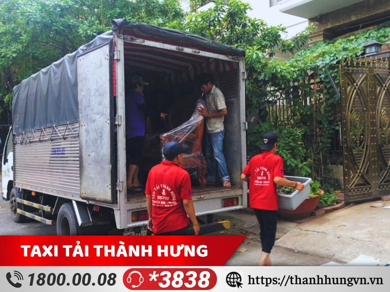 Thành Hưng luôn được xem là đơn vị cung cấp dịch vụ thuê taxi tải chuyển nhà giá rẻ hàng đầu TPHCM