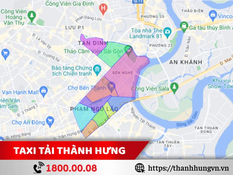 Vị trí chiến lược của quận 1