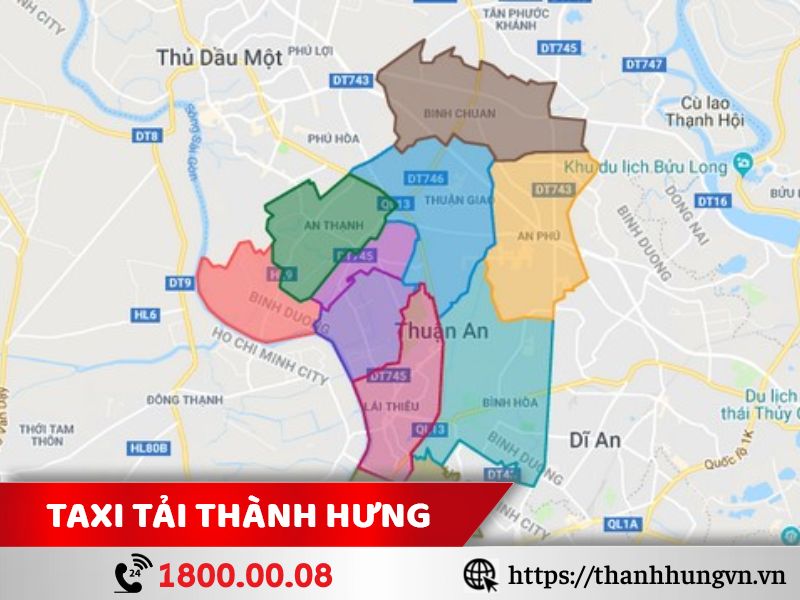 Thuận An sở hữu điều kiện thuận lợi với nhu cầu chở hàng cao