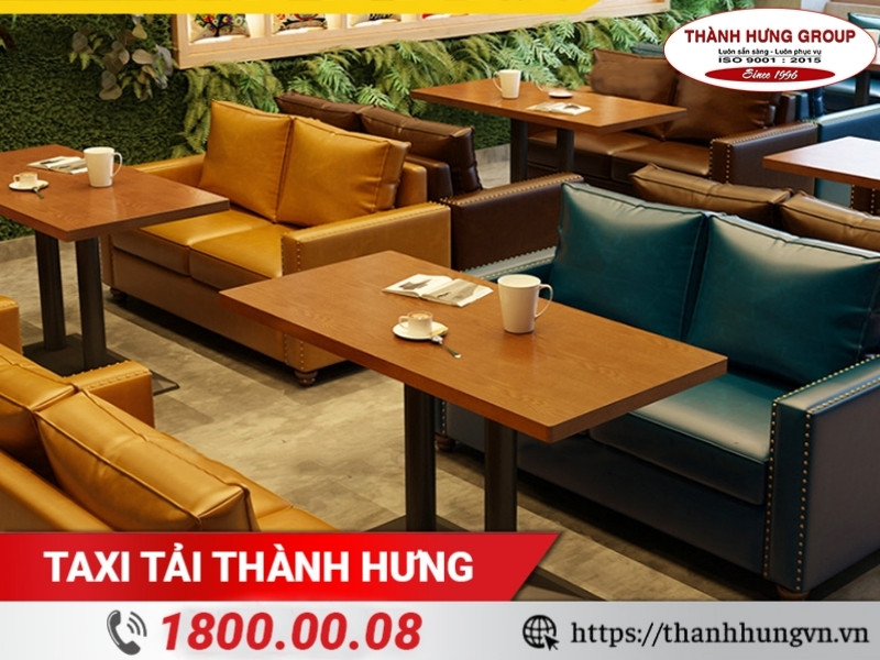 Bàn ghế nội thất quán cà phê