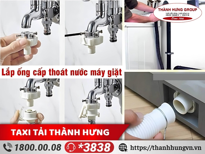 Kiểm tra và lắp đặt lại máy giặt