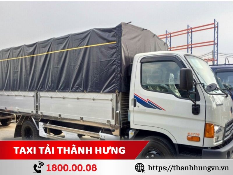 Các dòng xe tải 6 tấn chở hàng