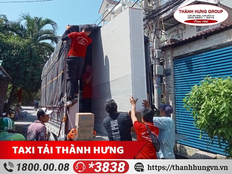 Taxi Tải Thành Hưng cung cấp đa dạng loại hình dịch vụ chuyển văn phòng tại huyện Củ Chi