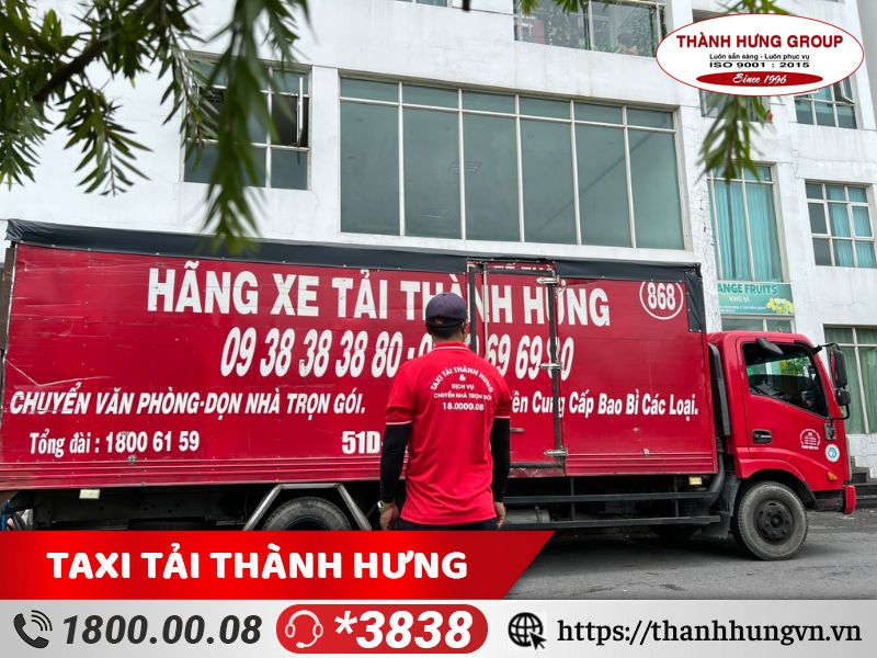 Chuyển nhà Thành Hưng có nhiều loại xe tải chuyên chuyển trọ quận 3