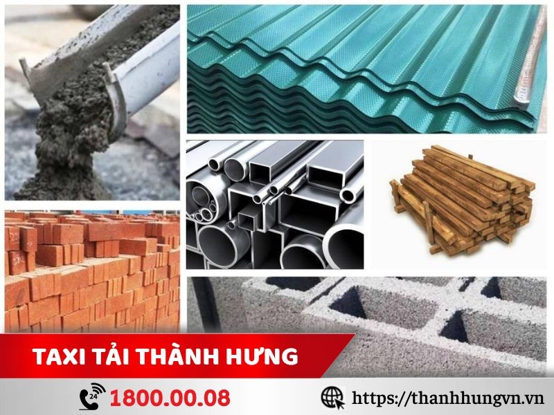 Các mặt hàng cần thuê xe tải 5 tạ vận chuyển