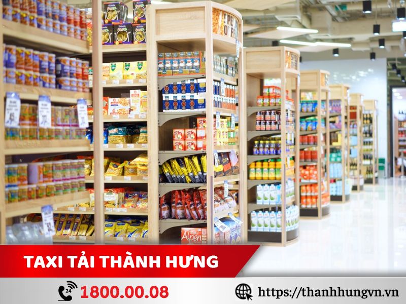 các mặt hàng được vận chuyển ở quận 3