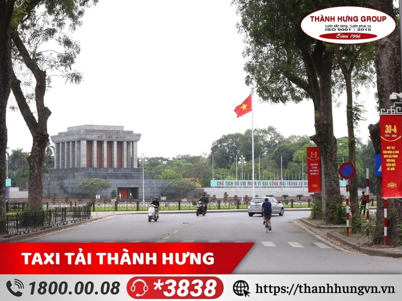 Các tuyến đường xung quanh Lăng Bác không cho phép xe tải lưu thông.