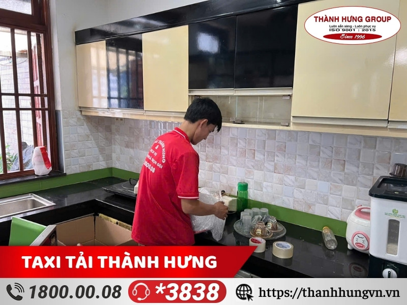 Cách đóng gói hàng dễ vỡ khi chuyển nhà