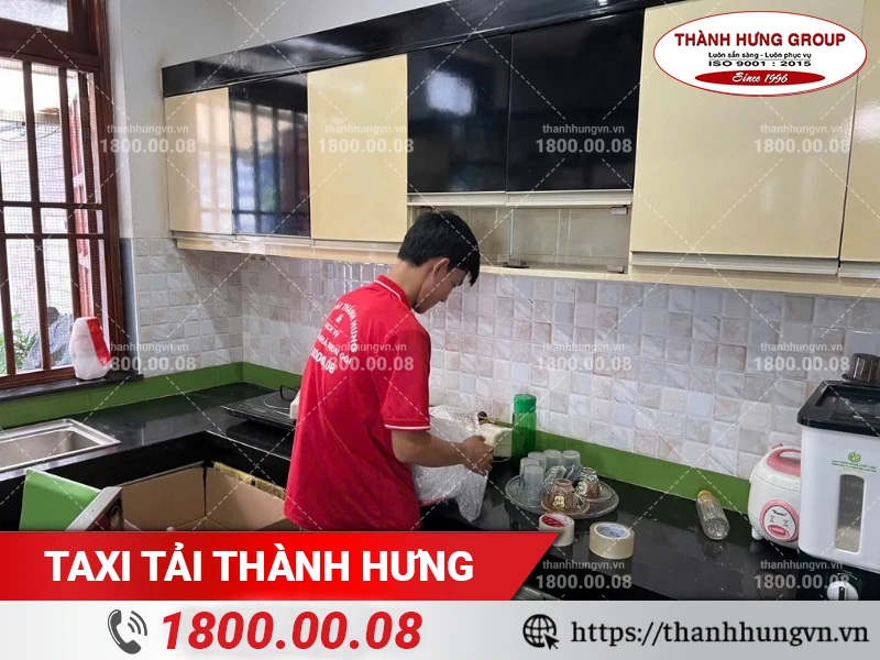 Cách đóng gói hàng dễ vỡ khi chuyển nhà