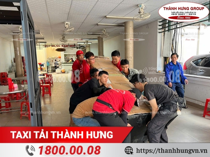 Cam kết của dịch vụ di dời vật nặng Thành Hưng