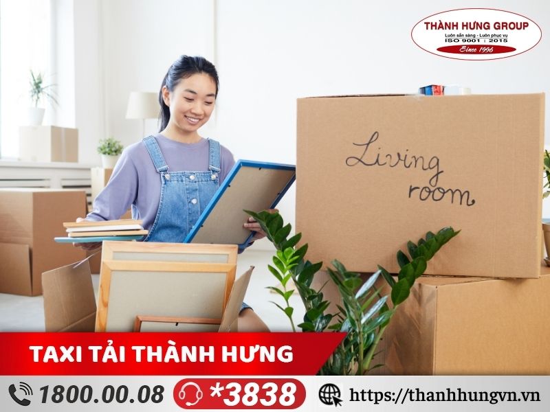 Cần đảm bảo bạn đã đóng gói xong mọi đồ đạc. 