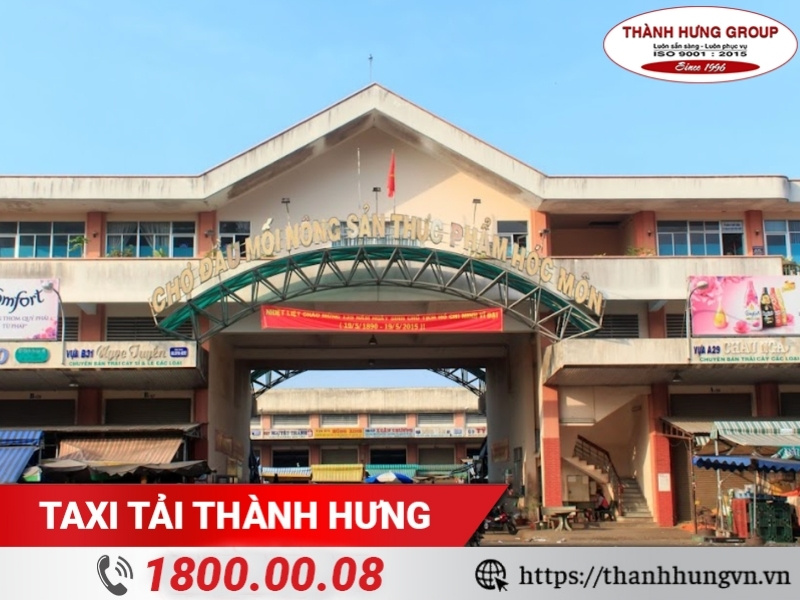 Chợ đầu mối Hóc Môn.