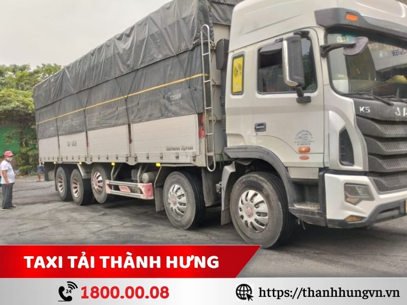 Cho thuê xe tải 25 tấn vận chuyển hàng hóa Bắc Nam