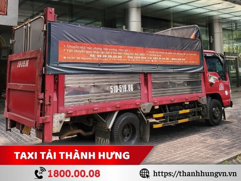 cho thuê xe tải chở hàng nội thành