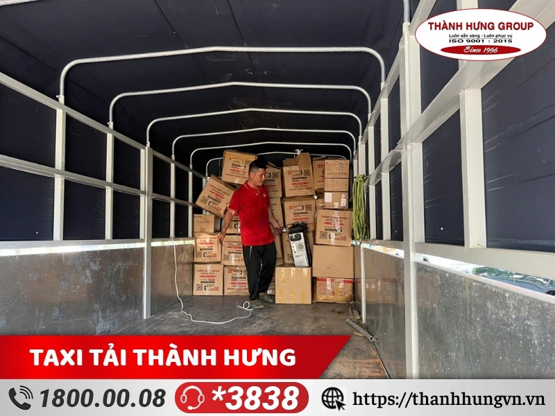 Chọn thùng đựng có kích thước phù hợp