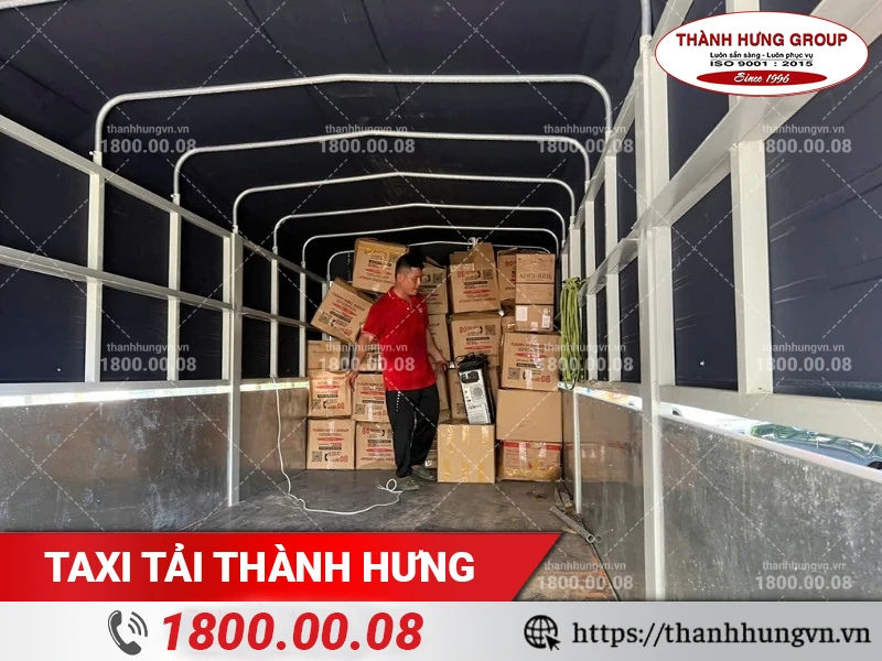Chọn thùng đựng có kích thước phù hợp