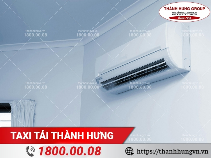 Chọn vị trí lắp máy lạnh phù hợp trong phòng.