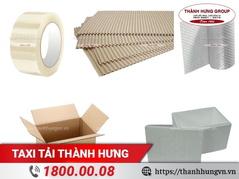 Chuẩn bị vật tư đóng gói