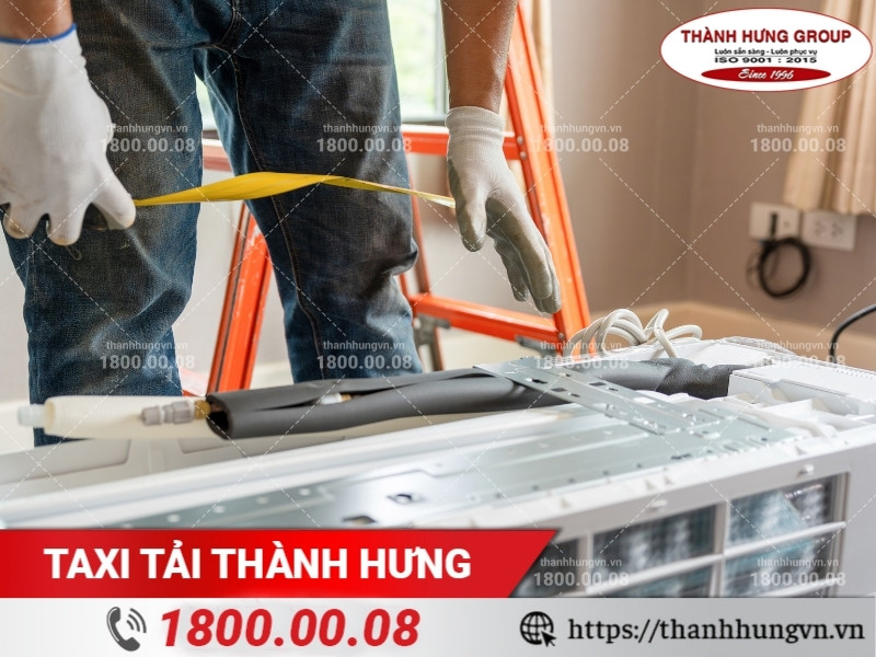 Chuẩn bị đầy đủ dụng cụ cần thiết để tháo lắp máy lạnh an toàn.