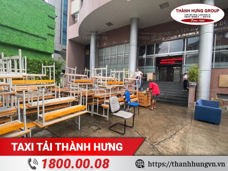 Đánh giá của viện cơ học và tin học ứng dụng trải nghiệm dịch vụ chuyển văn phòng trọn gói Thành Hưng