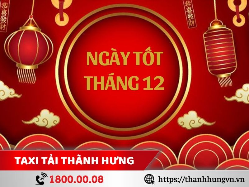 Danh sách ngày tốt tháng 12 năm 2023