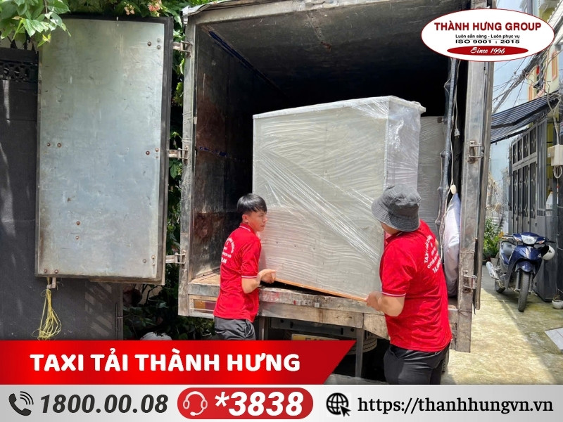 Đặt vật cồng kềnh, nặng xuống dưới, nhẹ lên trên