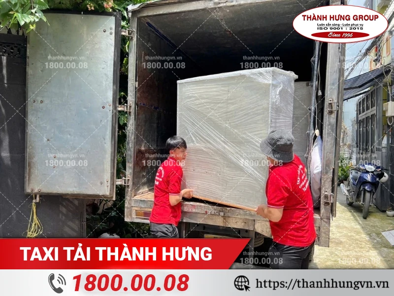 Đặt vật cồng kềnh, nặng xuống dưới, nhẹ lên trên