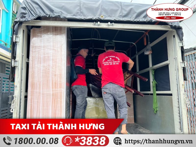 Dịch vụ cho thuê taxi tải tại Thành Hưng có giá cả hợp lý và đảm bảo an toàn tuyệt đối cho hàng hóa