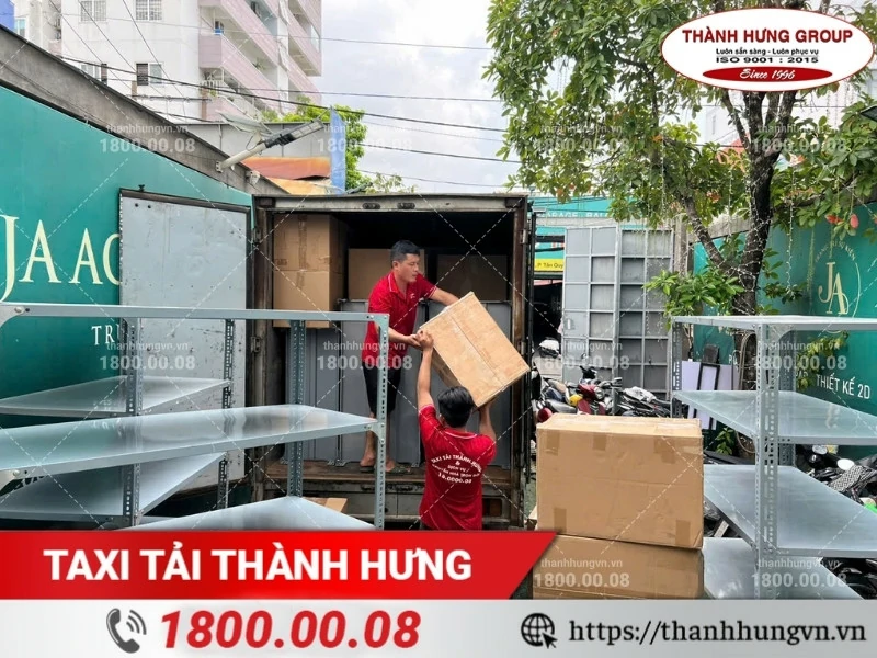 Dịch vụ cho thuê taxi tải chuyển kho xưởng Thành Hưng