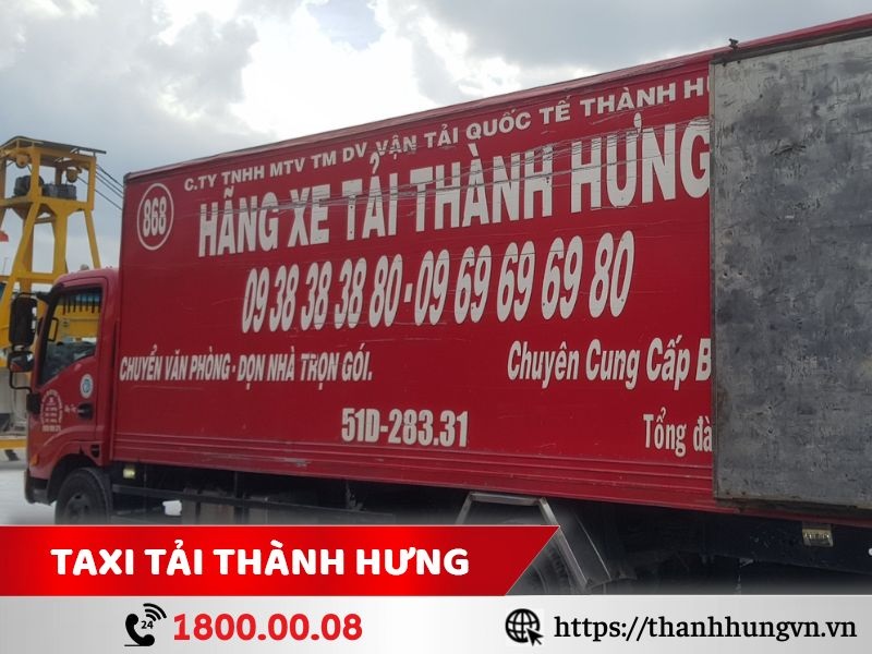 Dịch vụ cho thuê xe tải chở hàng Bình Dương giá rẻ uy tín Thành Hưng