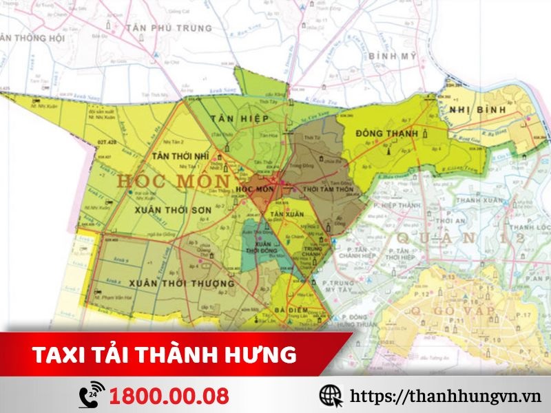 Nhu cầu thuê xe tải chở hàng huyện Hóc Môn