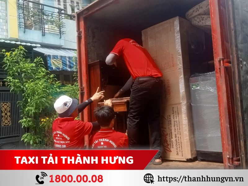 dịch vụ thuê xe tải chở hàng Quận 3 Thành Hưng mang lại nhiều lợi ích