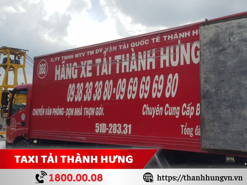 Dịch vụ cho thuê xe tải chở hàng Tiền Giang Thành Hưng uy tín, giá rẻ