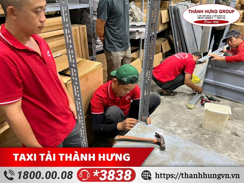 Dịch vụ chuyển kho xưởng uy tín, chuyển nghiệp - Thành Hưng