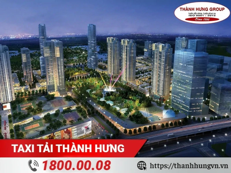 Toàn cảnh khu đô thị The Manor Central Park.