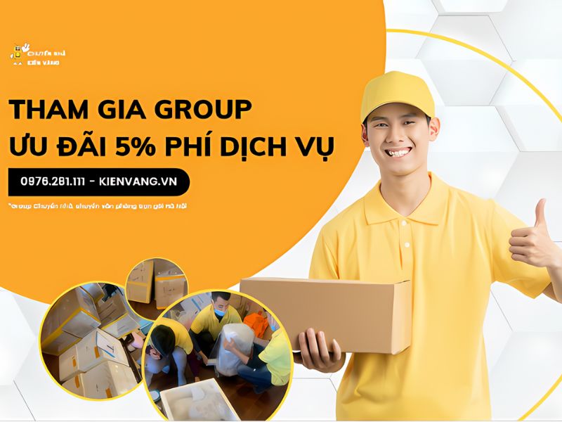 Công ty chuyển nhà Kiến Vàng uy tín giá rẻ TPHCM