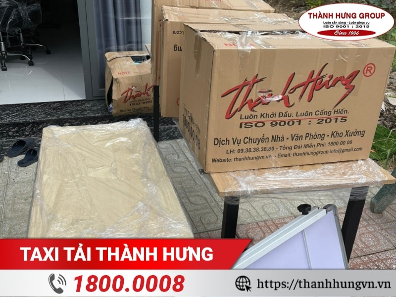 Dịch vụ chuyển nhà, văn phòng an toàn, chuyên nghiệp - Thành Hưng