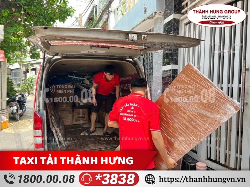 Chuyển nhà trọn gói từ Hà Nội vào Sài Gòn cùng Taxi tải Thành Hưng